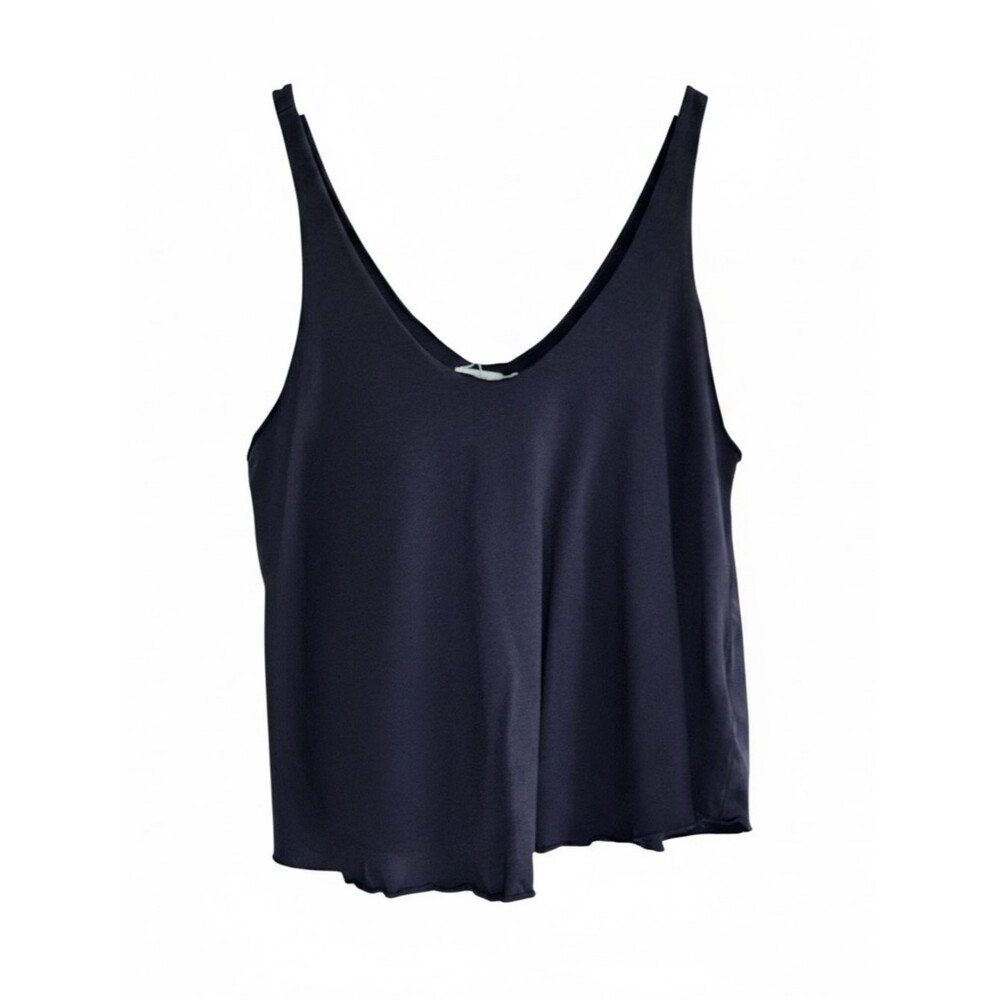 Urban Outfitters Kimchi Blue Deep Indigo V-Neck Tank - Size Medium